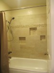Custom tile in shower